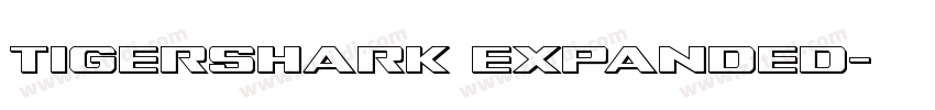 Tigershark Expanded字体转换